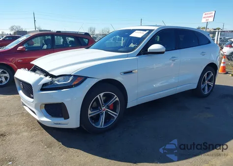 2017 Jaguar F-Pace S из США, поврежденный, VIN SADCM2BV2HA076836